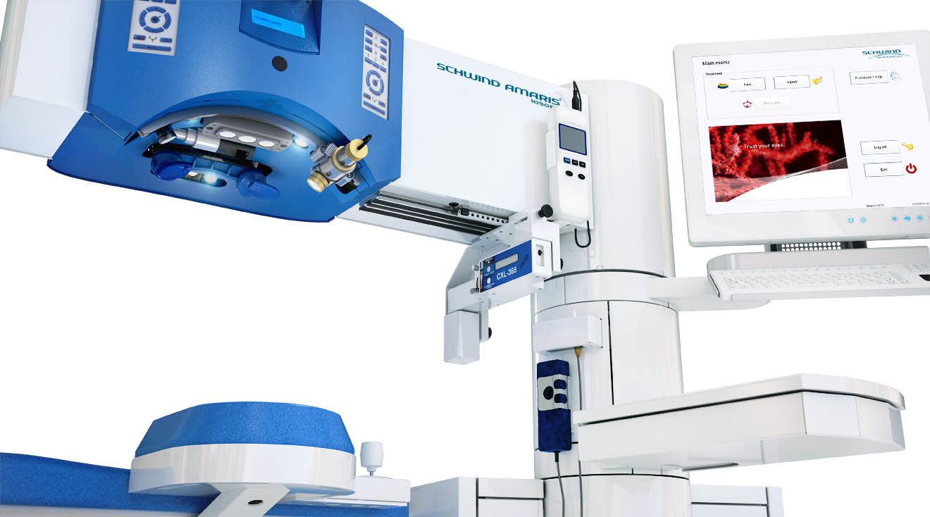 德国阿玛仕1050RS千频激光近视手术设备介绍（3）